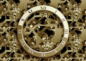 Futuristic Clock